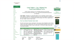 Desktop Screenshot of latinvulgate.com
